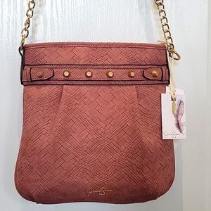 NWT JESSICA SIMPSON rose "bessa" crossbody